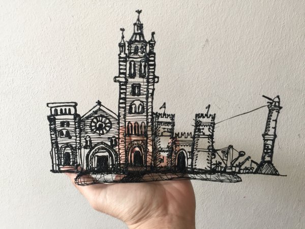 Картины 3д ручкой