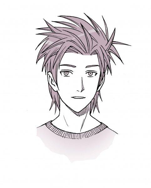 Аниме прически пацанов