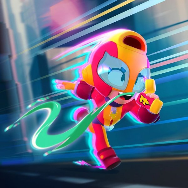 Brawl Stars Макс арт