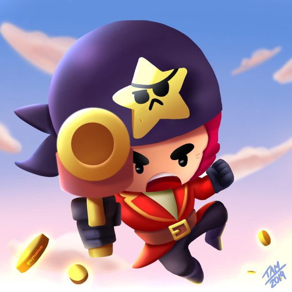 Brawl Stars Корсар Кольт