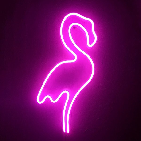 Neon Flamingo