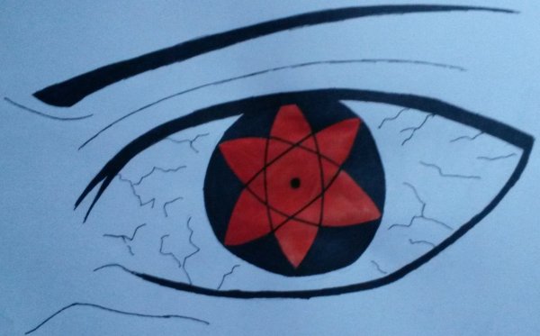 Мангекью Шаринган Итачи и Саске