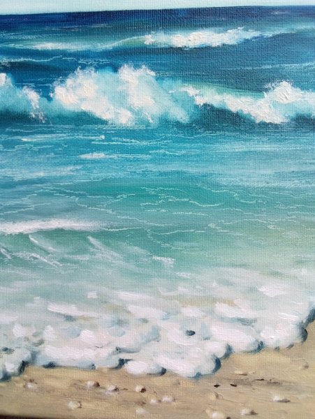 Море в живописи маслом