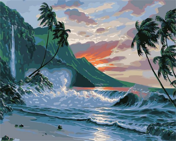 Гавайский художник Джон ол Хогью