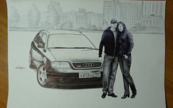 Бандитские рисунки ручкой