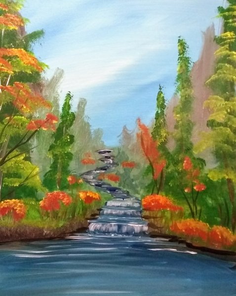 Красивые рисунки игровых пейзажей