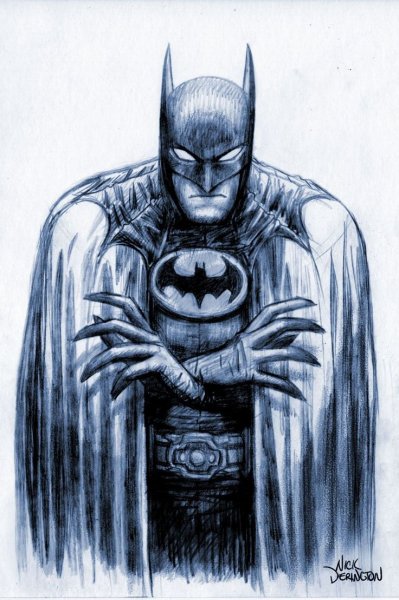 Персонаж из фильма рисунок Бетмен