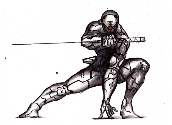 Киборг эскиз