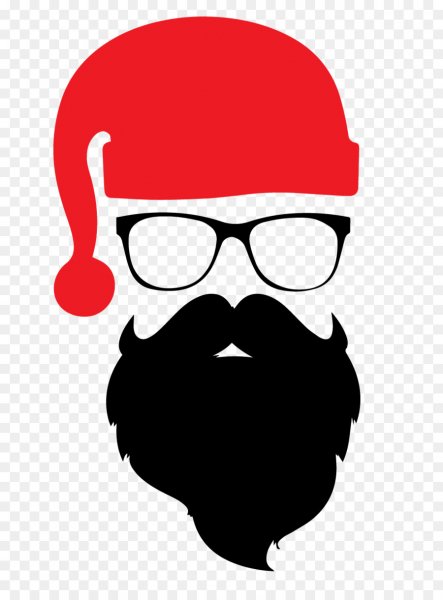 Санта в темных очках