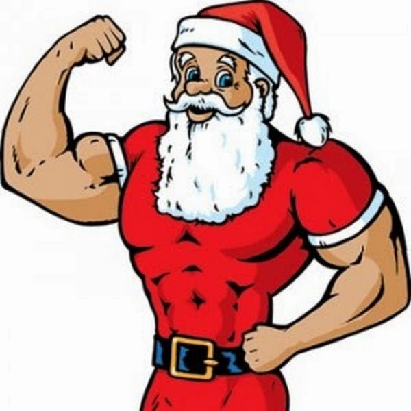 Дед Мороз качок