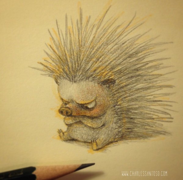 Обиженный Ежик