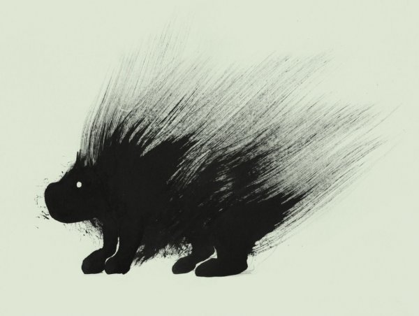 Дикобраз тату