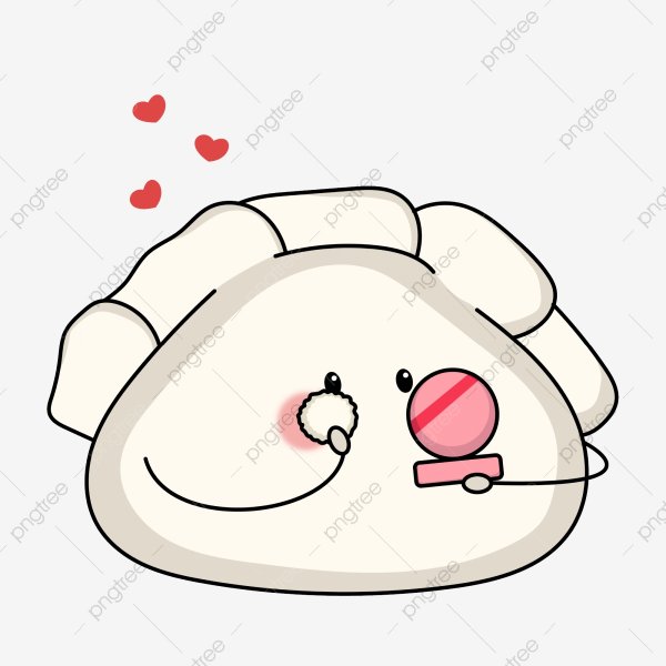 Пельмень мультяшный