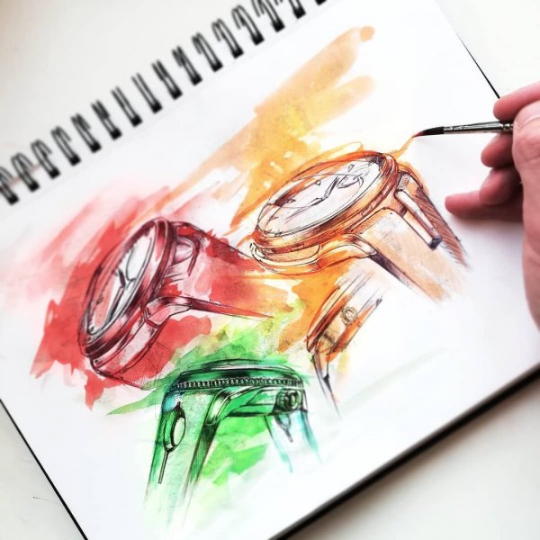 Скетчинг Радуга