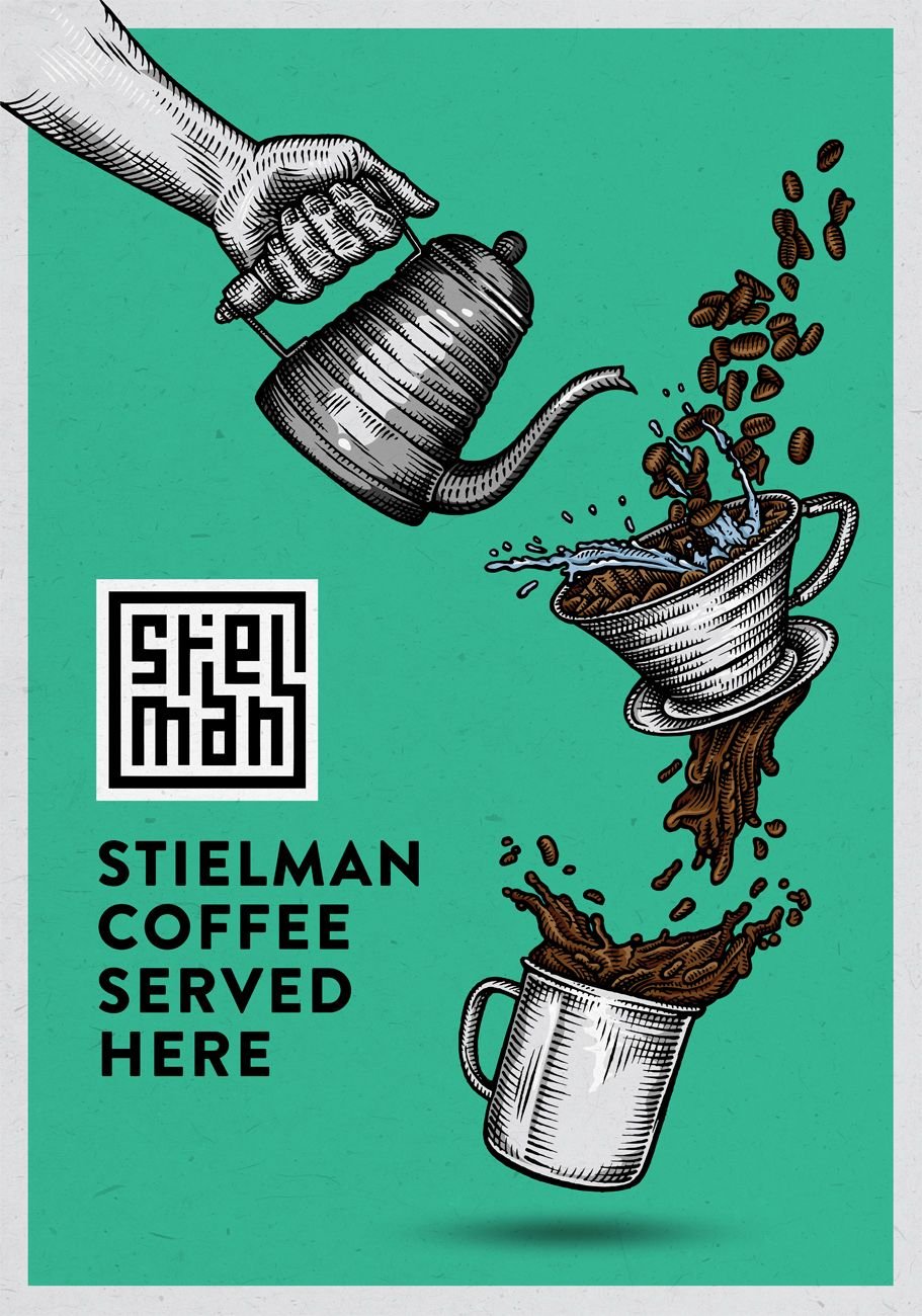 Плакат кофе