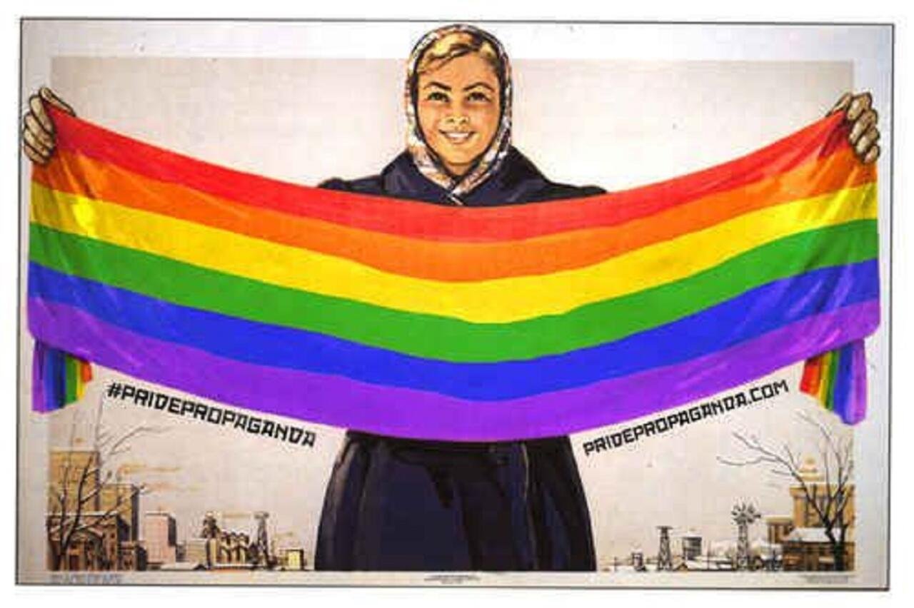 Гомосексуализм в ссср. Советский Радужный флаг.
