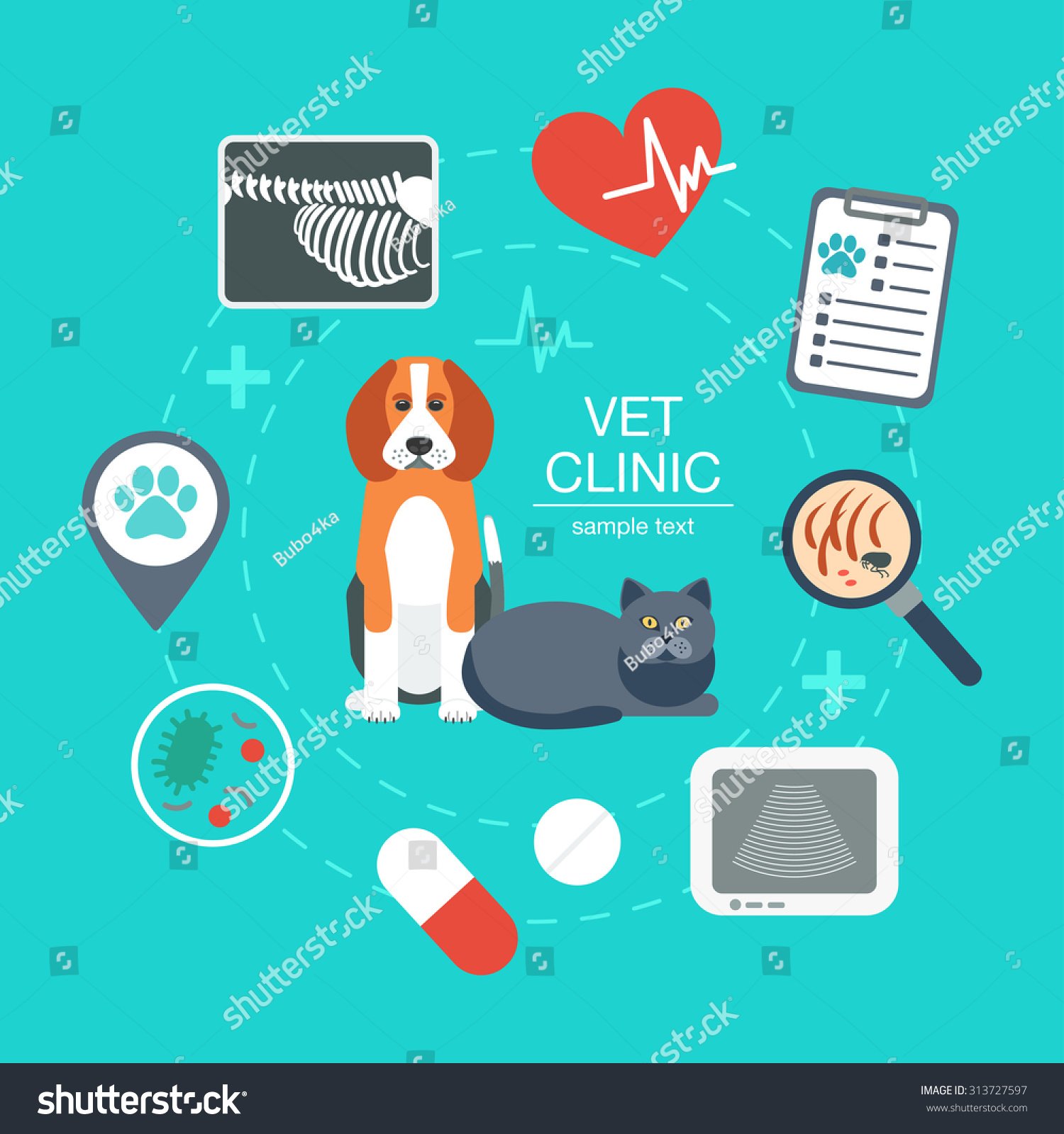 Постеры для ветеринарной клиники