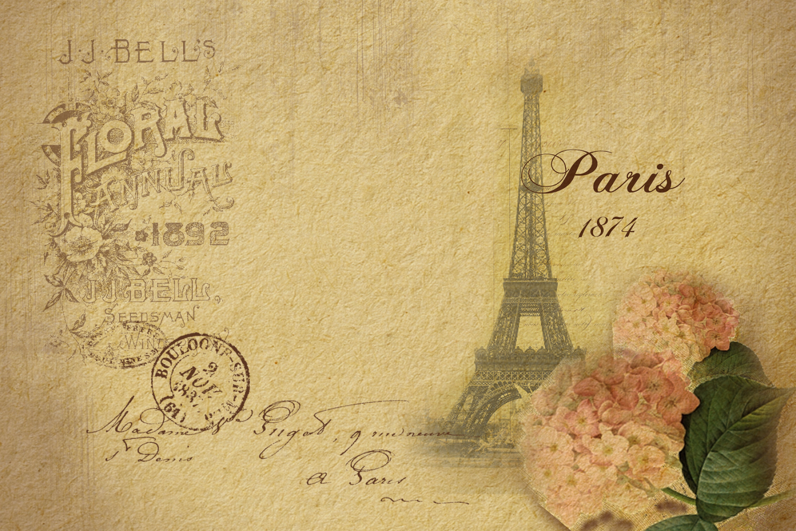 Французские открытки (30 фото) » Рисунки для срисовки и не только