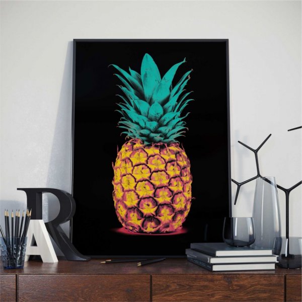 Постер ананас для печати
