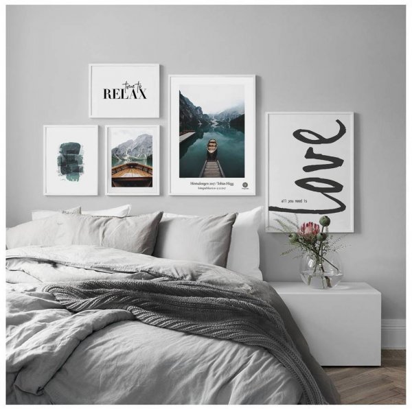 Постер с фотографиями