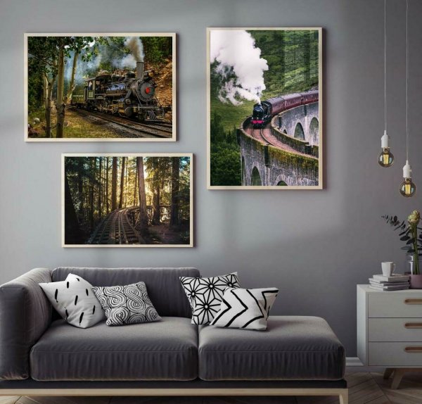 Постеры природа для интерьера