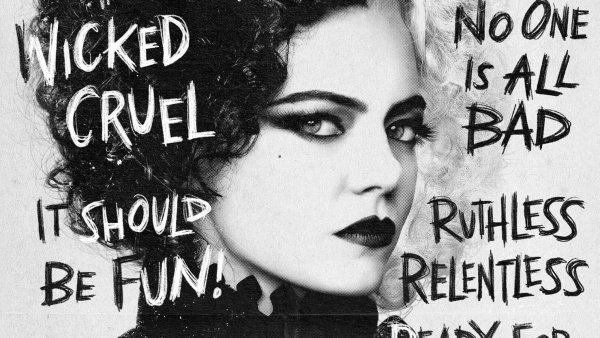 Круэлла 2021 Постер Эмма Стоун