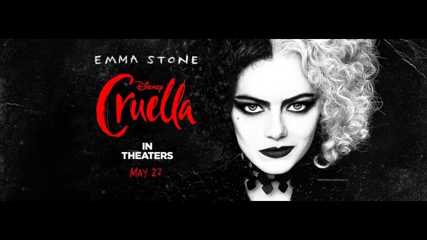 Круэлла 2021 Постер Эмма Стоун