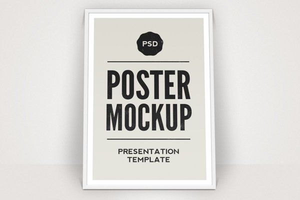 Mock up плакат