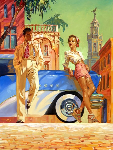 Плакаты в стиле ретро