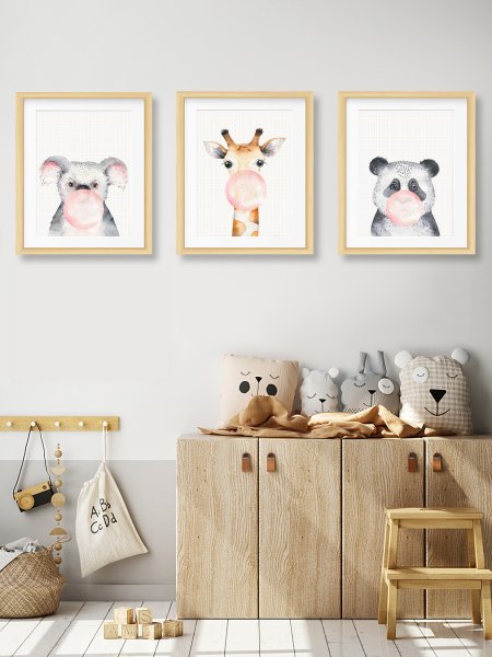 Черно-белые постеры для интерьера