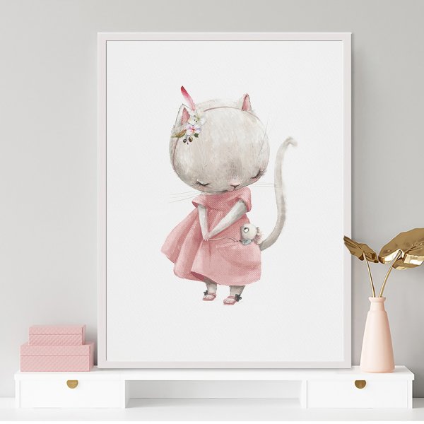 Постеры с зеленью в интерьере