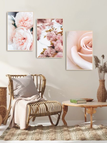 Постеры для гостиной в скандинавском стиле