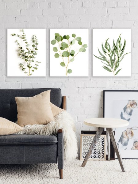 Черно-белые постеры для интерьера