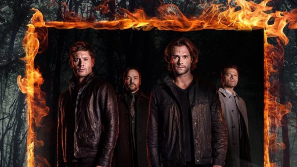 Supernatural 4 сезон Постер
