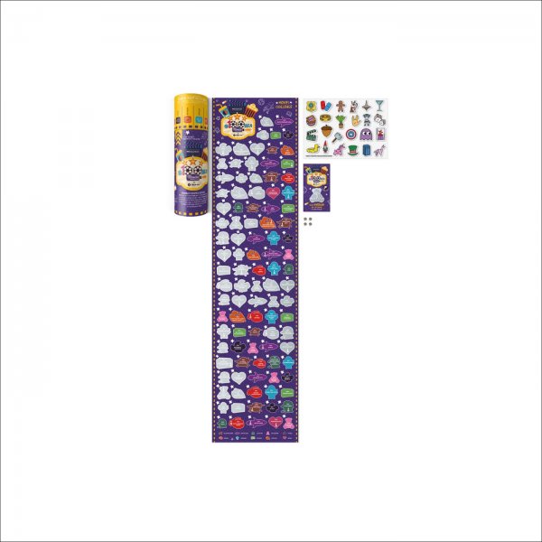 Плакат со скретч слоем «15+1»