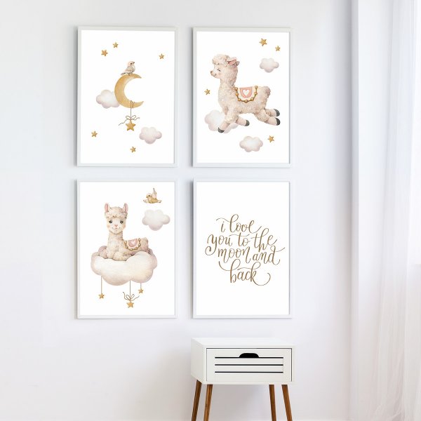 Детские постеры для интерьера для печати