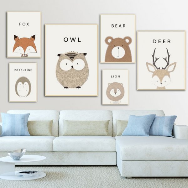 Постеры в детскую комнату