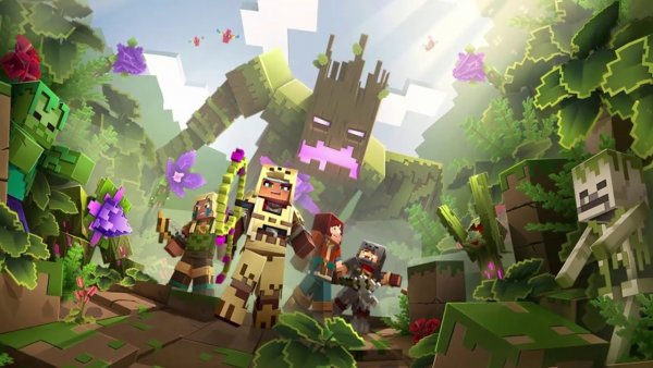 Minecraft Dungeons Jungle Abomination босс