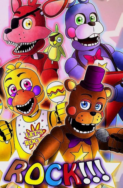 ФНАФ 2 постеры из игры