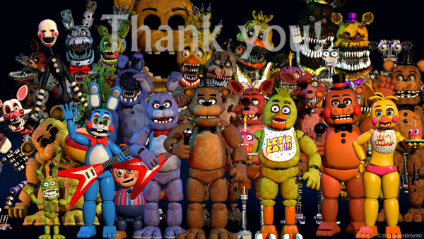 ФНАФ Постер thank you