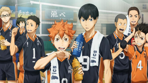 Волейбол аниме Haikyuu