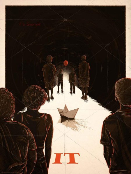 Оно 2017 Постер