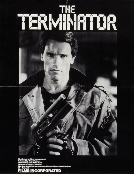 Терминатор 1 1984 Постер к фильму