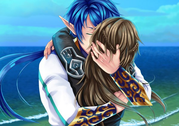 Элдария Эзарель поцелуй