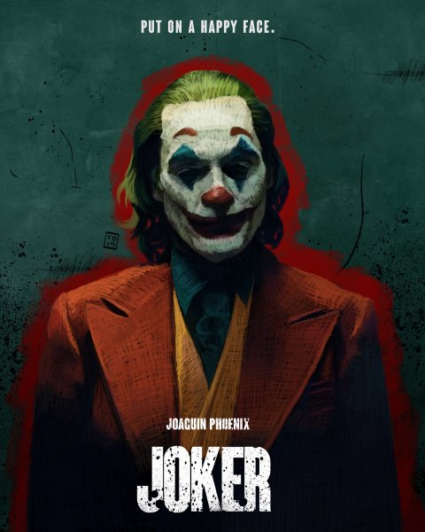 Джокер Постер 2019 Хоакин Феникс