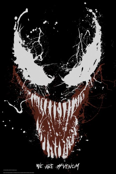 Venom 2018 movie Постер