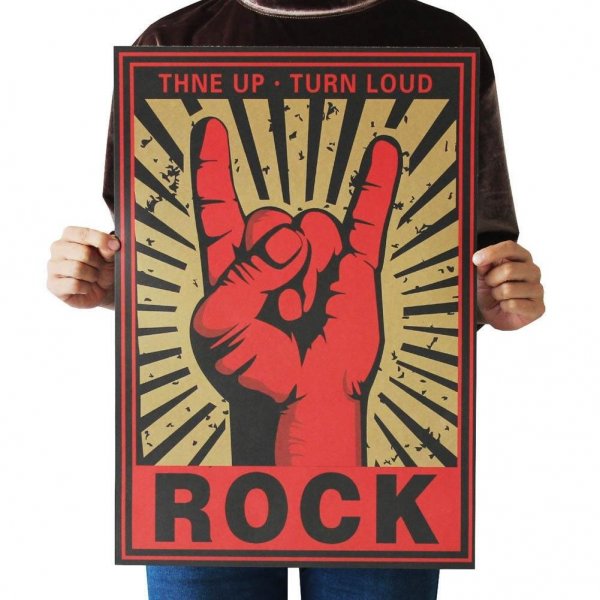 Рок звезды коллаж