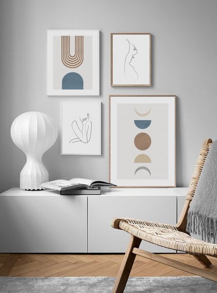 Абстракция в скандинавском стиле