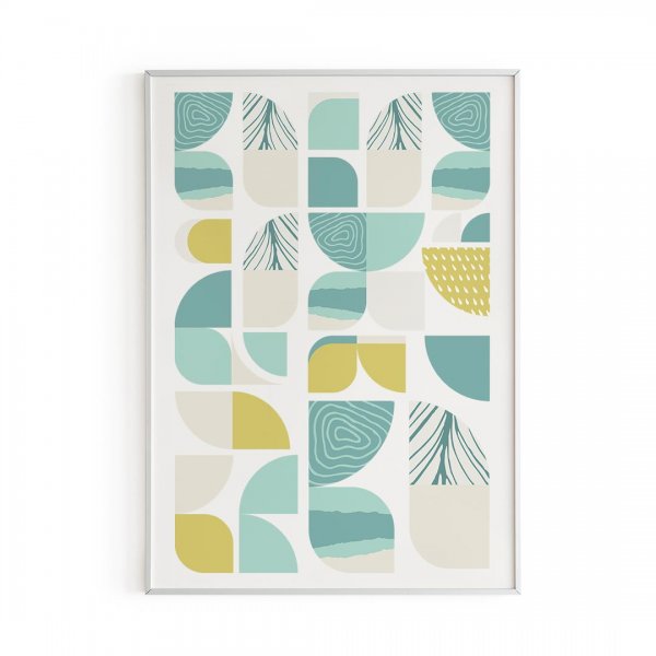 Постер "абстрактные соты"