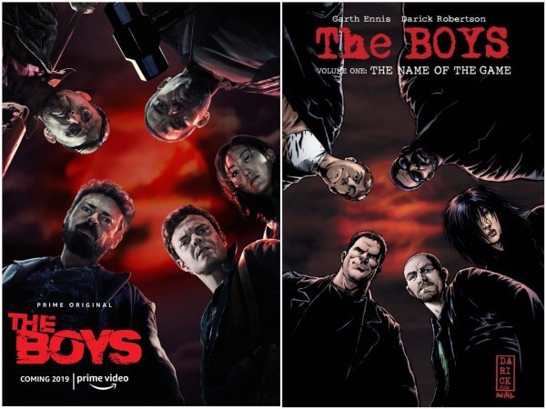 The boys сериал Постер